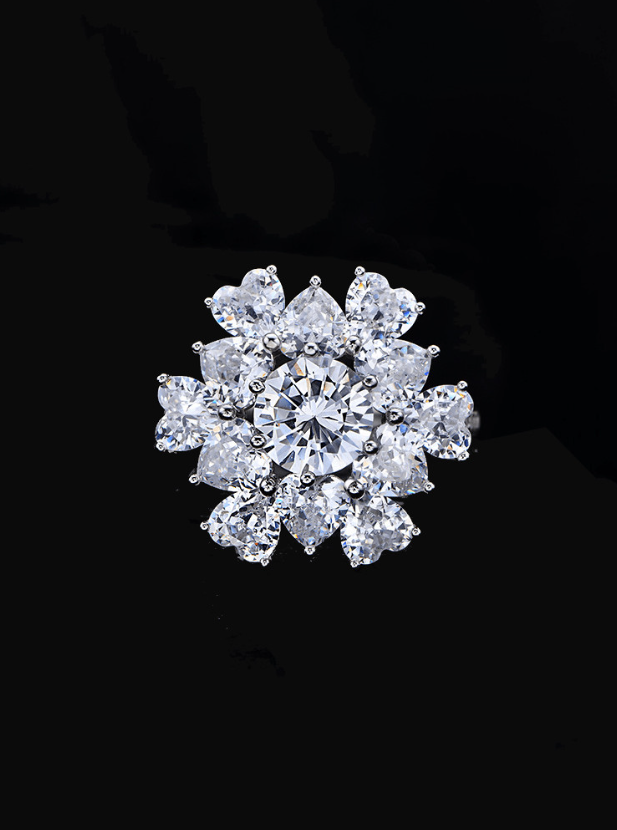 High Carbon Diamond Luxury Band Ring-Ring-Krush Kandy, Women's Online Fashion Boutique Located in Phoenix, Arizona (Scottsdale Area)