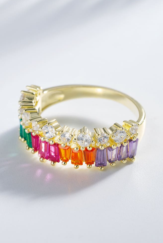 Geometric Dainty Band Ring-Ring-Krush Kandy, Women's Online Fashion Boutique Located in Phoenix, Arizona (Scottsdale Area)