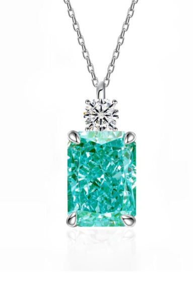 High Carbon Diamond Geometric Lux Necklace-Necklaces-Krush Kandy, Women's Online Fashion Boutique Located in Phoenix, Arizona (Scottsdale Area)