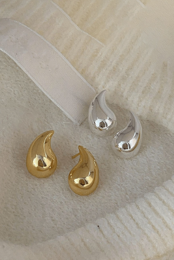 Water Drop Stud Earrings-Earrings-Krush Kandy, Women's Online Fashion Boutique Located in Phoenix, Arizona (Scottsdale Area)