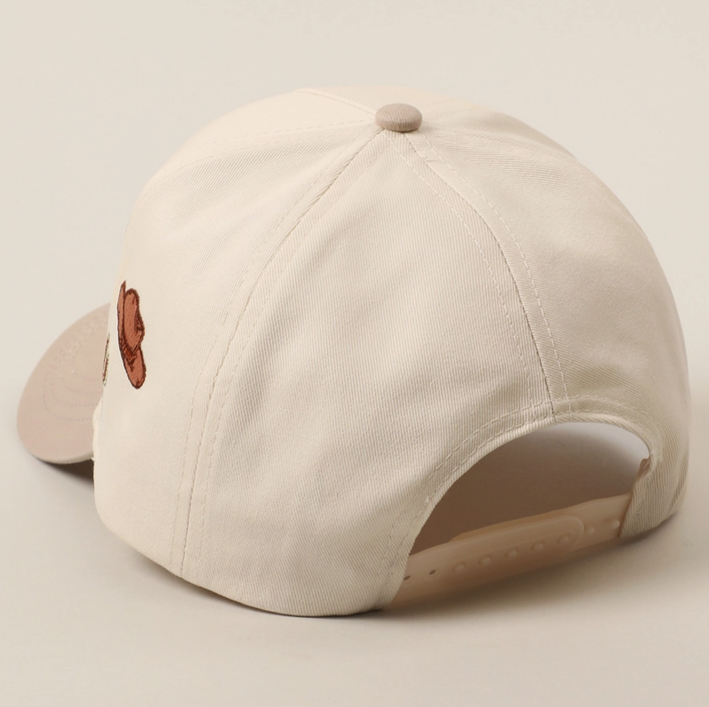 Cowboy Hat Cactus Heart Embroidery Trucker Hat-Accessories-Krush Kandy, Women's Online Fashion Boutique Located in Phoenix, Arizona (Scottsdale Area)