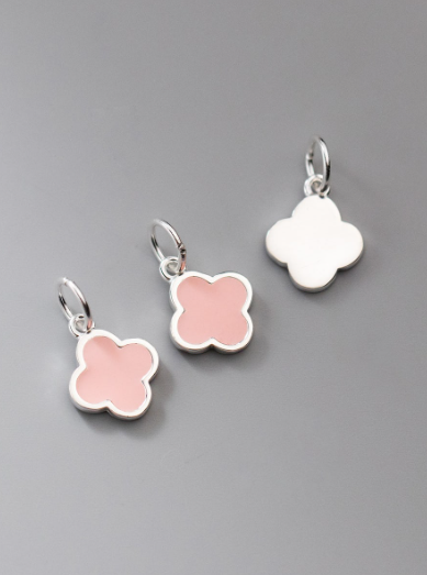 Electroplating Flower Charm-Jewelry-Krush Kandy, Women's Online Fashion Boutique Located in Phoenix, Arizona (Scottsdale Area)