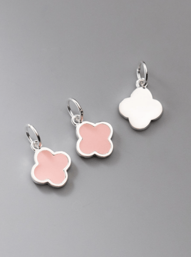 Electroplating Flower Charm-Jewelry-Krush Kandy, Women's Online Fashion Boutique Located in Phoenix, Arizona (Scottsdale Area)