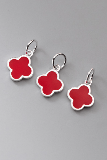 Electroplating Flower Charm-Jewelry-Krush Kandy, Women's Online Fashion Boutique Located in Phoenix, Arizona (Scottsdale Area)