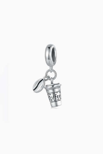 Coffee Minimalist Charm-Jewelry-Krush Kandy, Women's Online Fashion Boutique Located in Phoenix, Arizona (Scottsdale Area)