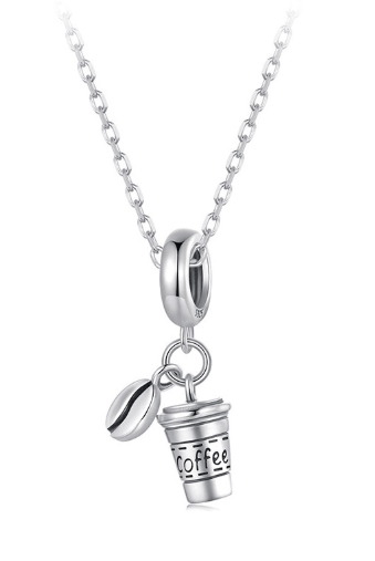 Coffee Minimalist Charm-Jewelry-Krush Kandy, Women's Online Fashion Boutique Located in Phoenix, Arizona (Scottsdale Area)