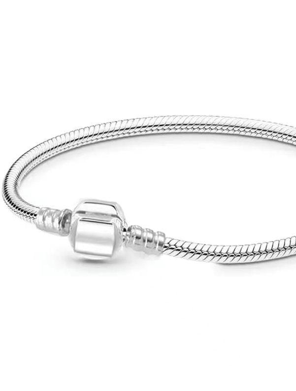 Sterling Silver Snake Minimalist Link Bracelet-Jewelry-Krush Kandy, Women's Online Fashion Boutique Located in Phoenix, Arizona (Scottsdale Area)