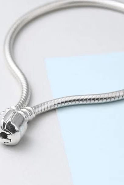 Sterling Silver Snake Minimalist Link Bracelet-Jewelry-Krush Kandy, Women's Online Fashion Boutique Located in Phoenix, Arizona (Scottsdale Area)