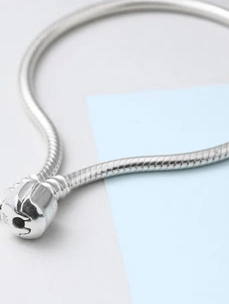 Sterling Silver Snake Minimalist Link Bracelet-Jewelry-Krush Kandy, Women's Online Fashion Boutique Located in Phoenix, Arizona (Scottsdale Area)