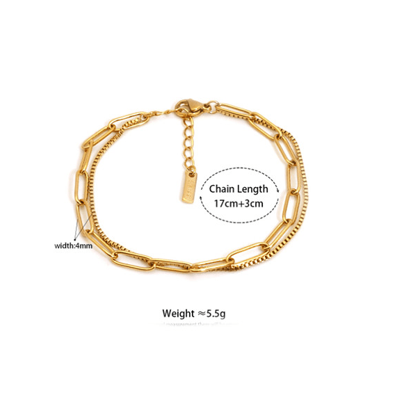 Chain Link Bracelet-Jewelry-Krush Kandy, Women's Online Fashion Boutique Located in Phoenix, Arizona (Scottsdale Area)