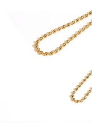 Simply Beaded Stainless Steel Necklaces-Jewelry-Krush Kandy, Women's Online Fashion Boutique Located in Phoenix, Arizona (Scottsdale Area)