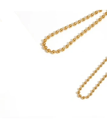 Simply Beaded Stainless Steel Necklaces-Jewelry-Krush Kandy, Women's Online Fashion Boutique Located in Phoenix, Arizona (Scottsdale Area)