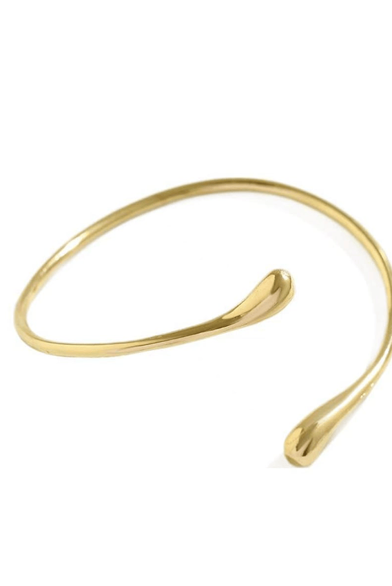 Large Zinc Alloy Cuff Bangle Arm Chain-Jewelry-Krush Kandy, Women's Online Fashion Boutique Located in Phoenix, Arizona (Scottsdale Area)