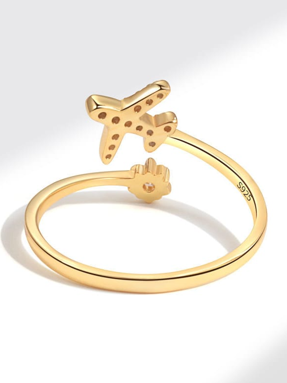 Catch Flights Not Feelings Crystal Ring-Jewelry-Krush Kandy, Women's Online Fashion Boutique Located in Phoenix, Arizona (Scottsdale Area)