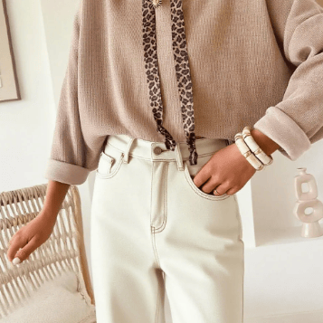 Thermal Textured Drawstring Baggy Hoodie-Hoodies-Krush Kandy, Women's Online Fashion Boutique Located in Phoenix, Arizona (Scottsdale Area)