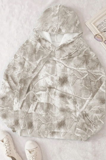 Camouflage Woodland Oversized Hoodie-Hoodies-Krush Kandy, Women's Online Fashion Boutique Located in Phoenix, Arizona (Scottsdale Area)