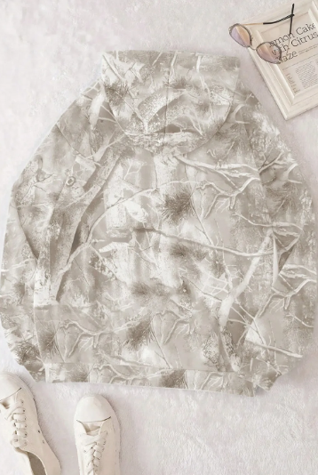 Camouflage Woodland Oversized Hoodie-Hoodies-Krush Kandy, Women's Online Fashion Boutique Located in Phoenix, Arizona (Scottsdale Area)