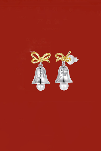 Sterling Silver Christmas Seris Trend Drop Earrings-Jewelry-Krush Kandy, Women's Online Fashion Boutique Located in Phoenix, Arizona (Scottsdale Area)