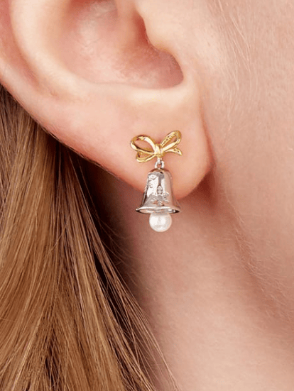 Sterling Silver Christmas Seris Trend Drop Earrings-Jewelry-Krush Kandy, Women's Online Fashion Boutique Located in Phoenix, Arizona (Scottsdale Area)