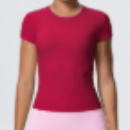 Perfect Fit Second Skin Short Sleeve Top-Tops-Krush Kandy, Women's Online Fashion Boutique Located in Phoenix, Arizona (Scottsdale Area)