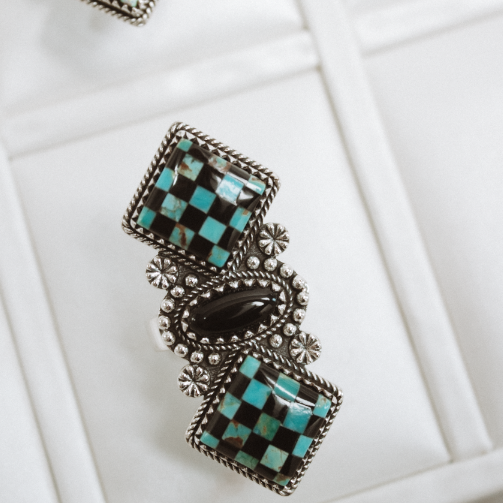 Checkmate Canvas Ring-Crawler Rings-Krush Kandy, Women's Online Fashion Boutique Located in Phoenix, Arizona (Scottsdale Area)