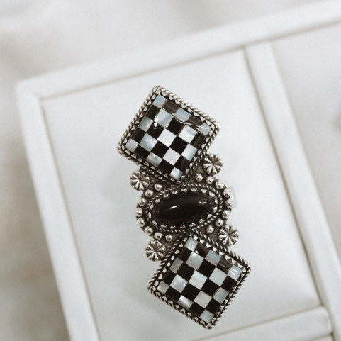 Checkmate Canvas Ring-Crawler Rings-Krush Kandy, Women's Online Fashion Boutique Located in Phoenix, Arizona (Scottsdale Area)