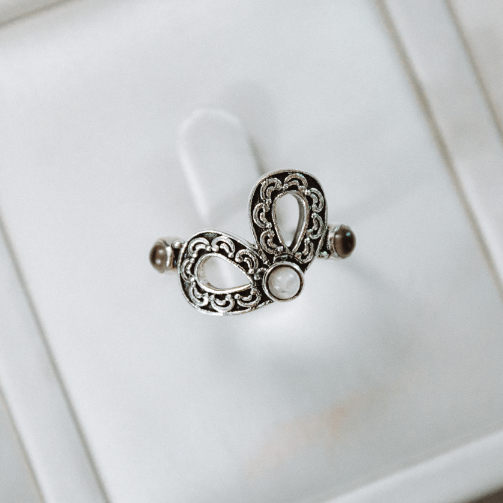 Gift Of You Bow Ring-Cluster Rings-Krush Kandy, Women's Online Fashion Boutique Located in Phoenix, Arizona (Scottsdale Area)