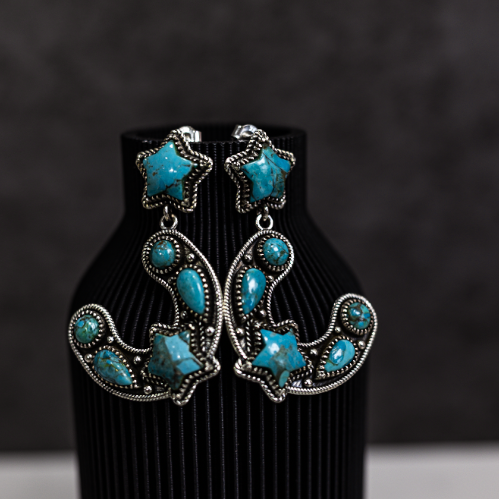 Hang Loose Horseshoe Drop Earrings-Stud Earrings-Krush Kandy, Women's Online Fashion Boutique Located in Phoenix, Arizona (Scottsdale Area)