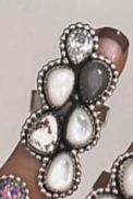 Kristyn's Cluster Crawler Stone Ring-Crawler Rings-Krush Kandy, Women's Online Fashion Boutique Located in Phoenix, Arizona (Scottsdale Area)