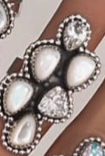 Kristyn's Cluster Crawler Stone Ring-Crawler Rings-Krush Kandy, Women's Online Fashion Boutique Located in Phoenix, Arizona (Scottsdale Area)