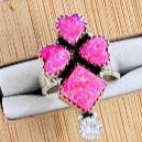 One Of A Kind Opal Rings-Rings-Krush Kandy, Women's Online Fashion Boutique Located in Phoenix, Arizona (Scottsdale Area)