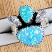 One Of A Kind Opal Rings-Rings-Krush Kandy, Women's Online Fashion Boutique Located in Phoenix, Arizona (Scottsdale Area)