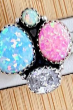 One Of A Kind Opal Rings-Rings-Krush Kandy, Women's Online Fashion Boutique Located in Phoenix, Arizona (Scottsdale Area)