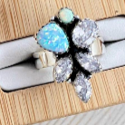 One Of A Kind Opal Rings-Rings-Krush Kandy, Women's Online Fashion Boutique Located in Phoenix, Arizona (Scottsdale Area)