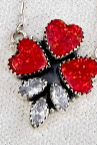 Red Opal & White CZ Necklaces-Chain Necklaces-Krush Kandy, Women's Online Fashion Boutique Located in Phoenix, Arizona (Scottsdale Area)