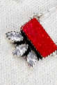 Red Opal & White CZ Necklaces-Chain Necklaces-Krush Kandy, Women's Online Fashion Boutique Located in Phoenix, Arizona (Scottsdale Area)