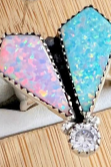 Opal & CZ Stone Stone Ring-Rings-Krush Kandy, Women's Online Fashion Boutique Located in Phoenix, Arizona (Scottsdale Area)