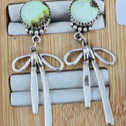 Multi Stone Bow Earrings-Stud Earrings-Krush Kandy, Women's Online Fashion Boutique Located in Phoenix, Arizona (Scottsdale Area)