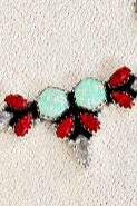 Multi Opal Stone Necklaces-Chain Necklaces-Krush Kandy, Women's Online Fashion Boutique Located in Phoenix, Arizona (Scottsdale Area)