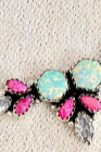 Multi Opal Stone Necklaces-Chain Necklaces-Krush Kandy, Women's Online Fashion Boutique Located in Phoenix, Arizona (Scottsdale Area)