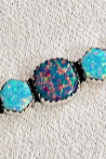 Multi Opal Stone Necklaces-Chain Necklaces-Krush Kandy, Women's Online Fashion Boutique Located in Phoenix, Arizona (Scottsdale Area)