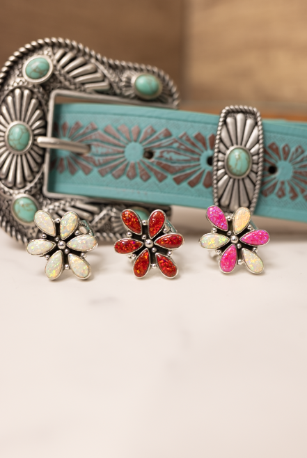 Stamped Sterling Opal Ring-Ring Sizers-Krush Kandy, Women's Online Fashion Boutique Located in Phoenix, Arizona (Scottsdale Area)