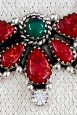 One Of A Kind Red Opal Necklaces-Chain Necklaces-Krush Kandy, Women's Online Fashion Boutique Located in Phoenix, Arizona (Scottsdale Area)