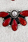 One Of A Kind Red Opal Necklaces-Chain Necklaces-Krush Kandy, Women's Online Fashion Boutique Located in Phoenix, Arizona (Scottsdale Area)