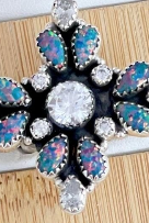 Crystal & Opal Cluster Stone Rings-Rings-Krush Kandy, Women's Online Fashion Boutique Located in Phoenix, Arizona (Scottsdale Area)