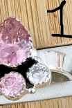Happy Holidays Crystal Rings-Rings-Krush Kandy, Women's Online Fashion Boutique Located in Phoenix, Arizona (Scottsdale Area)