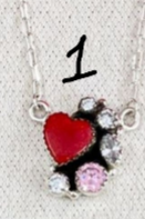 If I Had A Heart Stone Necklace-Chain Necklaces-Krush Kandy, Women's Online Fashion Boutique Located in Phoenix, Arizona (Scottsdale Area)