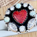 You Have My Heart Stone Rings-Ring Sizers-Krush Kandy, Women's Online Fashion Boutique Located in Phoenix, Arizona (Scottsdale Area)