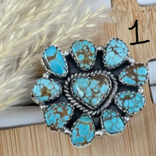 Mine 8 Sterling Silver Ring Clusters-Rings-Krush Kandy, Women's Online Fashion Boutique Located in Phoenix, Arizona (Scottsdale Area)