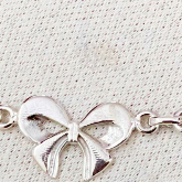 Klassic Stones & Sterling Bow Bracelet-Bracelets-Krush Kandy, Women's Online Fashion Boutique Located in Phoenix, Arizona (Scottsdale Area)